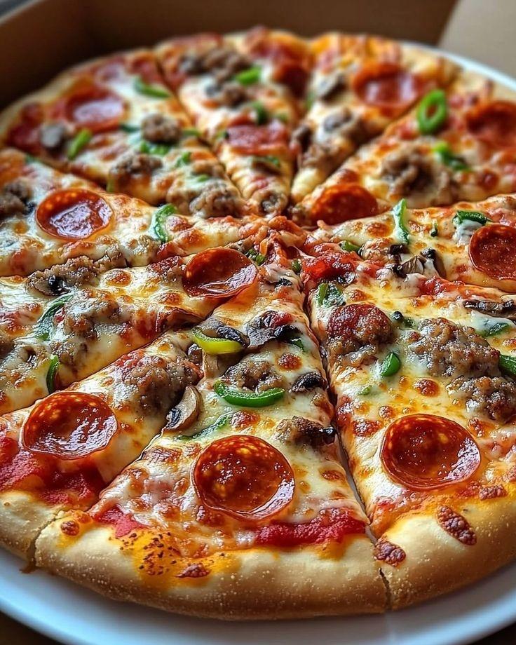 Crispy Crust Haven of Hearty Toppings